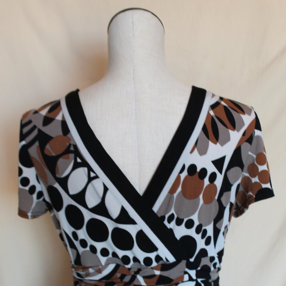 Sandra Darren Patterned Dress - image 4